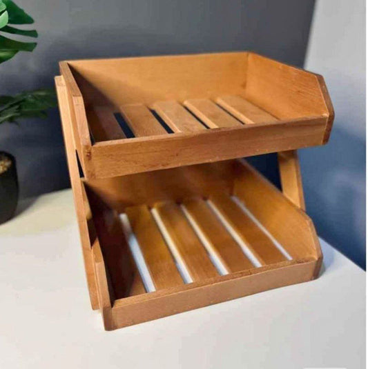 ستاند خشبي مفرغ متعدد الاستخدام – خامة خشب موسكي فاخر