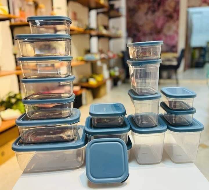 طقم العلب Aksa الـ18 قطعة… قوة، أمان، ومقاسات لكل استخدام!”