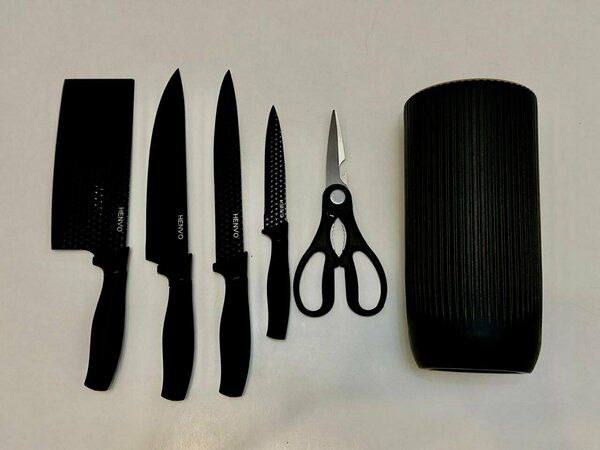 طقم سكاكين تريند 6 قطع – تصميم أنيق وعصري بخامة ممتازة