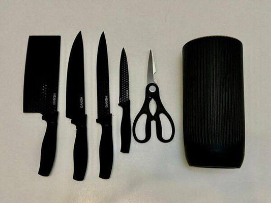 طقم سكاكين تريند 6 قطع – تصميم أنيق وعصري بخامة ممتازة