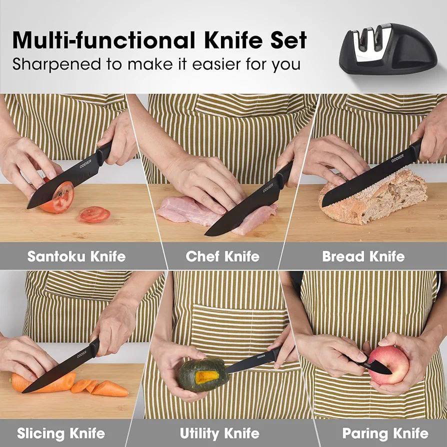 طقم سكاكين تريند 6 قطع – تصميم أنيق وعصري بخامة ممتازة