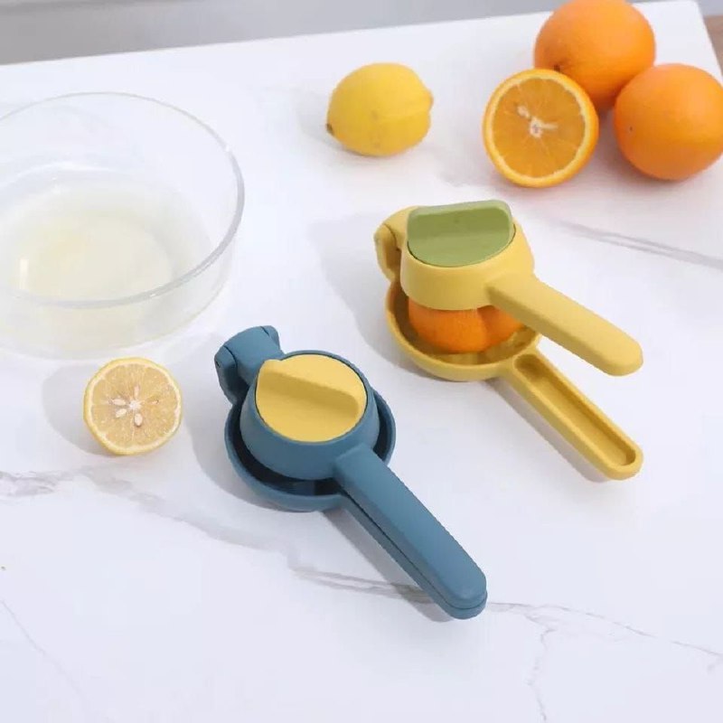 عصّارة يدوي عملية وخفيفة – لعصر البرتقال والليمون بسهولة 💪