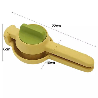 عصّارة يدوي عملية وخفيفة – لعصر البرتقال والليمون بسهولة 💪