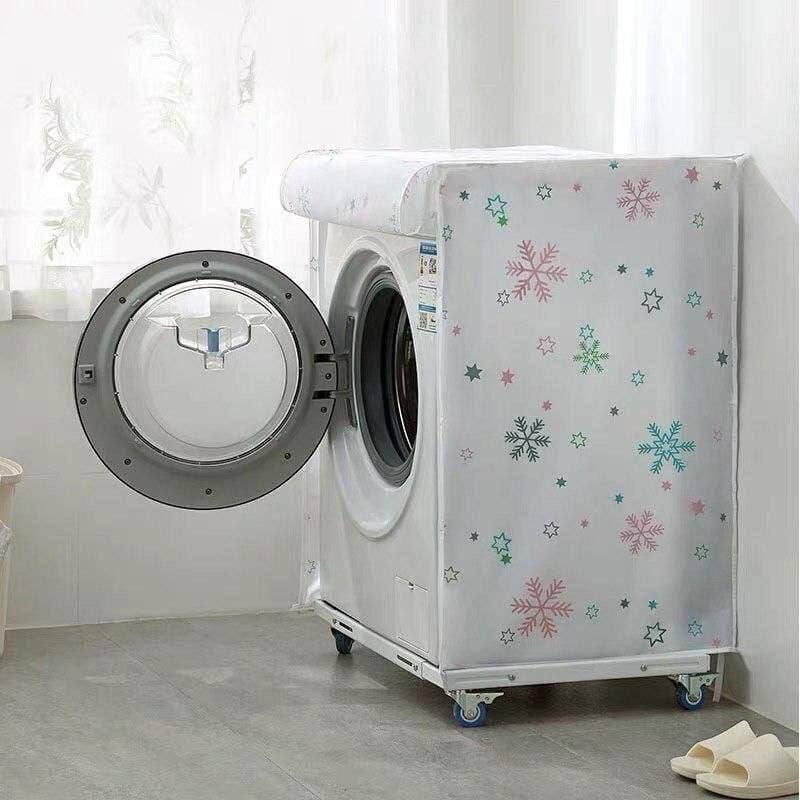 كفر غسالة أتوماتيك أمامي ضد المياه – خامة مشمع مستوردة عالية الجودة