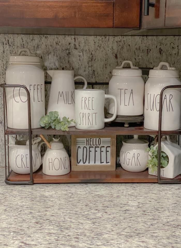 Coffee Rack – ستاند تنظيم ركن القهوة