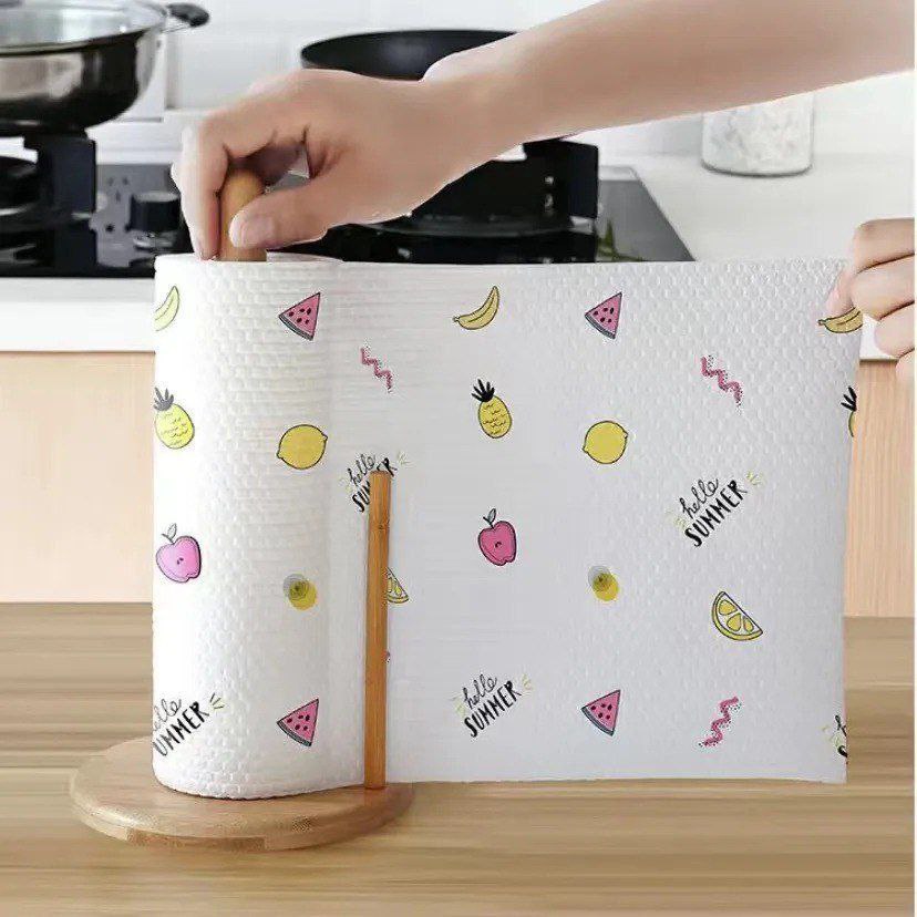 حامل مناديل خشب بقطّاعة 🧻 | تصميم أنيق وخامة مستوردة عالية الجودة