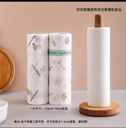 رول مناديل امتصاص الزيت – للحفاظ على القرمشة والنظافة 🧽🍟