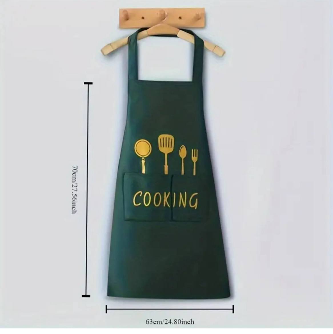 مريلة مطبخ مقاومة للماء – تصميم “My Kitchen” أنيق وعصري 💦👩‍🍳