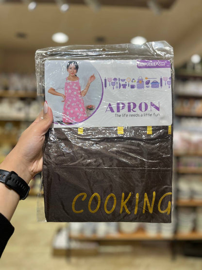 مريلة مطبخ مقاومة للماء – تصميم “My Kitchen” أنيق وعصري 💦👩‍🍳