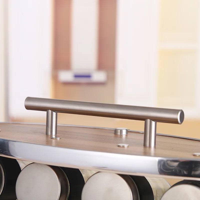 طقم توابل وبهارات زجاج بحامل استاليس أنيق – ترتيب مثالي لمطبخك