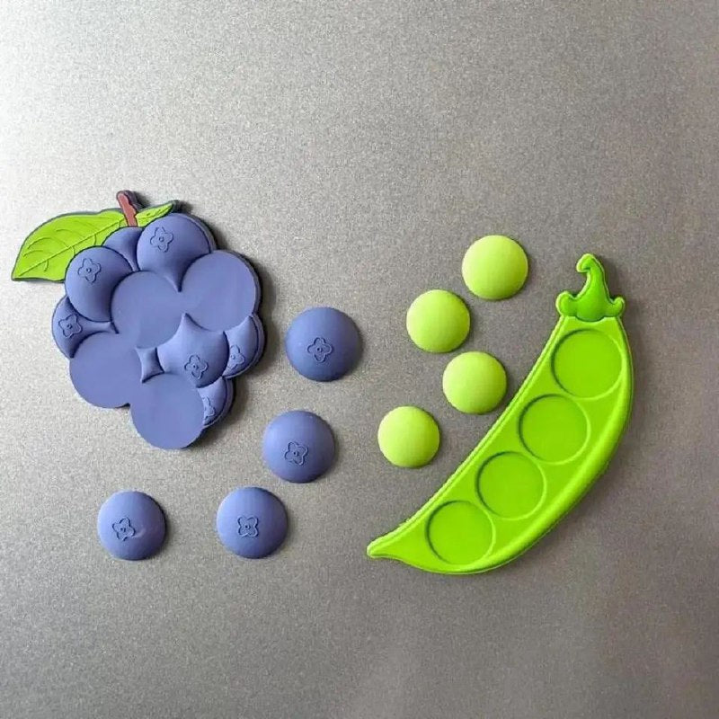 مجموعة مغناطيس ثلاجة ديكورية قوية | مغناطيس ثلاجة للديكور غير قابل للسقوط بتصميم مميز وألوان جذابة