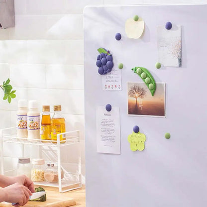 مجموعة مغناطيس ثلاجة ديكورية قوية | مغناطيس ثلاجة للديكور غير قابل للسقوط بتصميم مميز وألوان جذابة