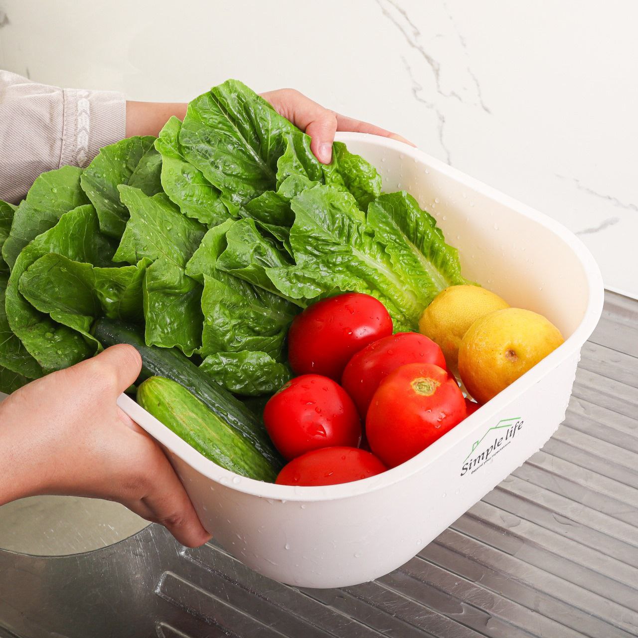 Magic Bowl | طقم تحضير طعام أكريليك ضد الكسر متعدد الاستخدامات  H-H