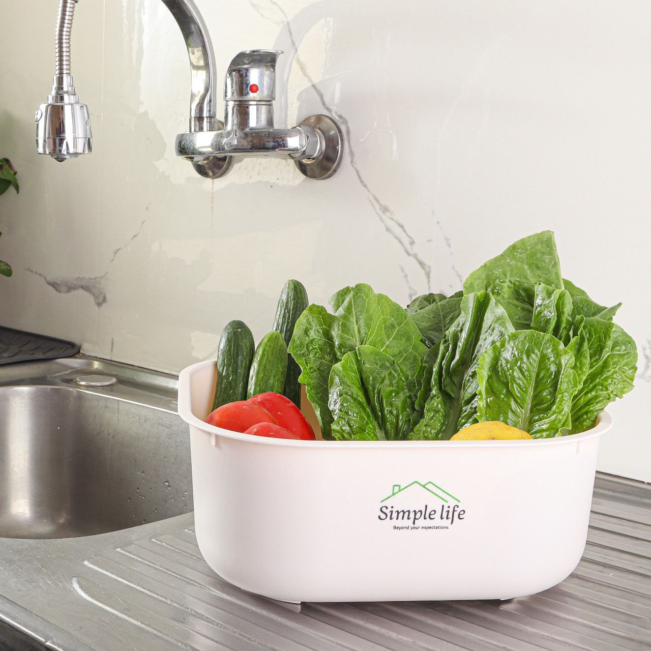 Magic Bowl | طقم تحضير طعام أكريليك ضد الكسر متعدد الاستخدامات  H-H