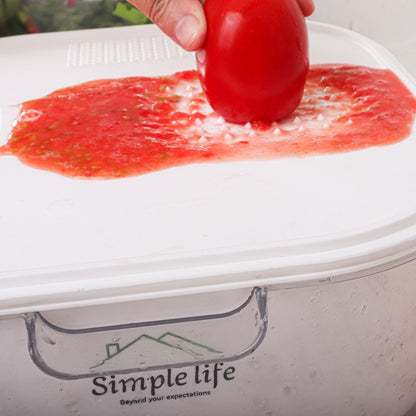 Magic Bowl | طقم تحضير طعام أكريليك ضد الكسر متعدد الاستخدامات  H-H