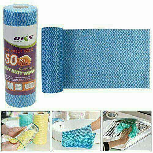 رول تنشيف فائق الامتصاص متعدد الاستخدام – خامة تقيلة قابلة للغسل