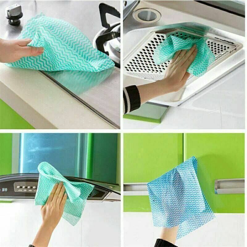 رول تنشيف فائق الامتصاص متعدد الاستخدام – خامة تقيلة قابلة للغسل