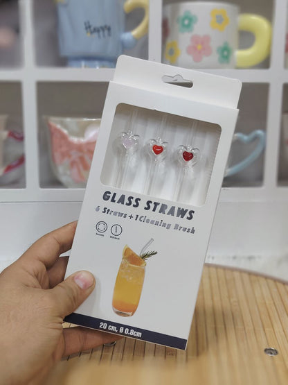 طقم شاليموة زجاج حراري تريندي ❤ – 5 قطع      H-H