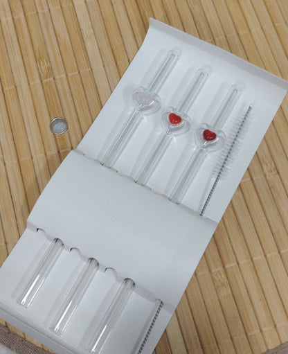 طقم شاليموة زجاج حراري تريندي ❤ – 5 قطع      H-H