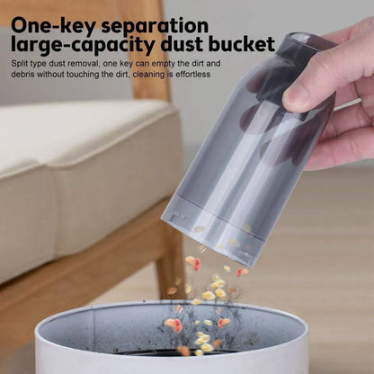 مكنسة ميني محمولة بالبطارية 120 وات بقوة شفط عالية للاستخدام المنزلي والسيارة