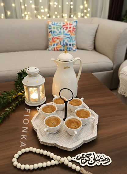 دار الكرم – شيّالة خشب فخمة لسفرة رمضان 🌙✨   H-H