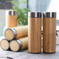 ترمس حراري ستانلس 304 بغطاء خشبي – سعة 550 مل