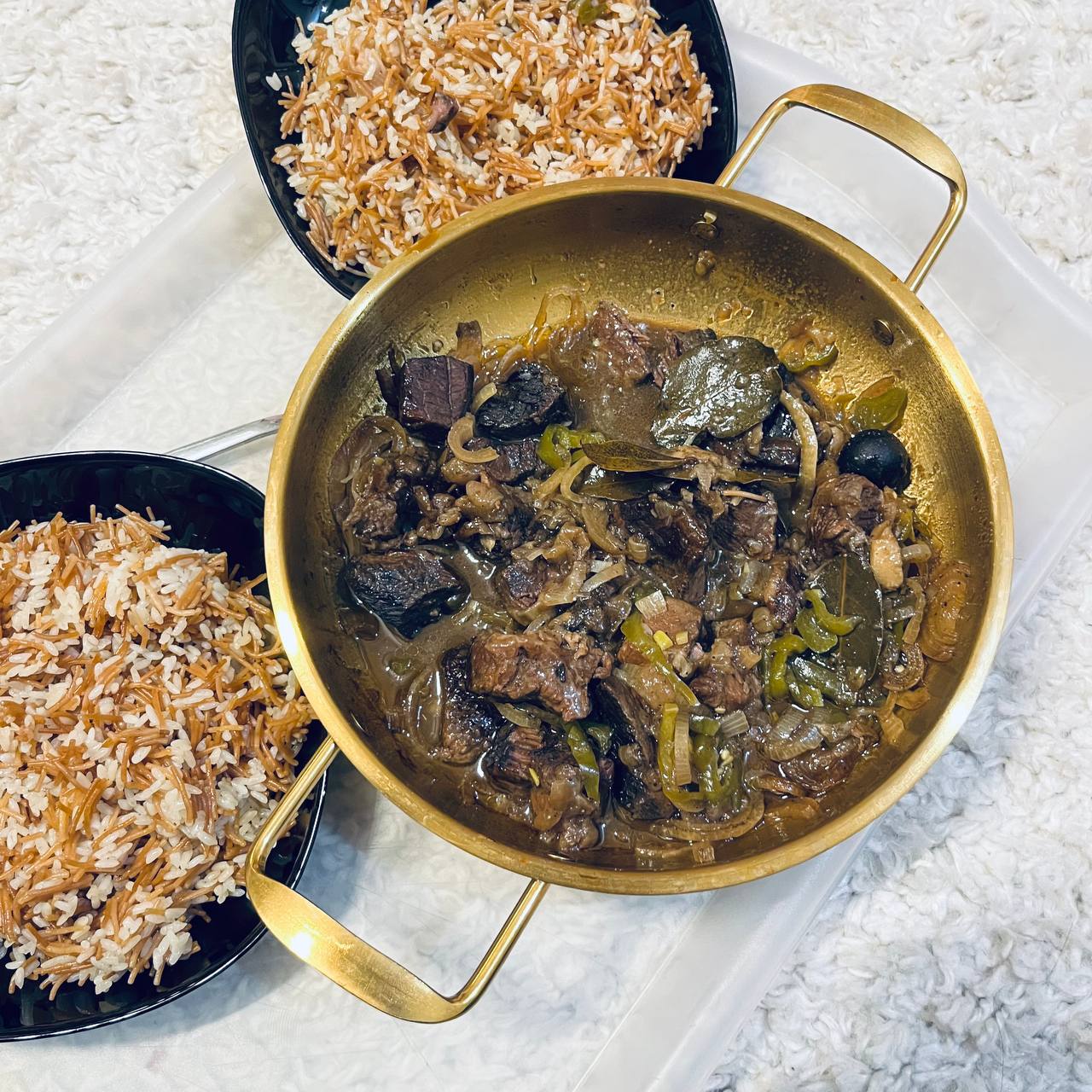 طقم طاسات تقديم استانلس مدهب ضد الصدأ – دسوقي آند صودا – مقاسات متعددة