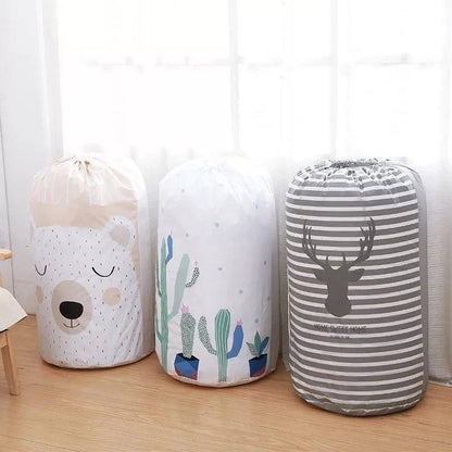 حافظة تخزين ديزني كبيرة 70×80 سم | وتر بروف لتخزين البطاطين والملابس والألعاب | خامة مستوردة مانعة للماء والأتربة