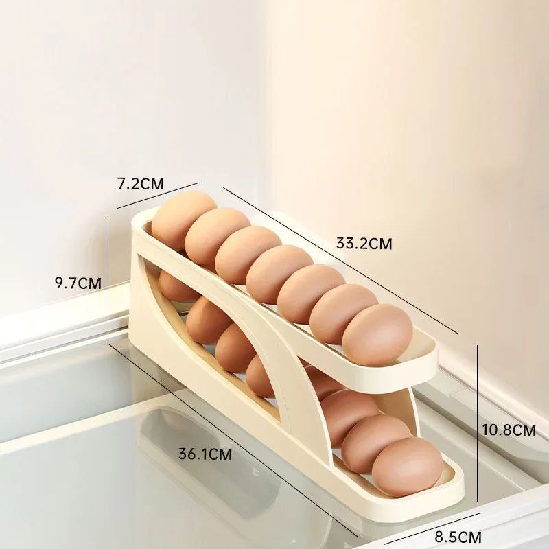منظم بيض مزدوج الطبقات سعة 14 بيضة