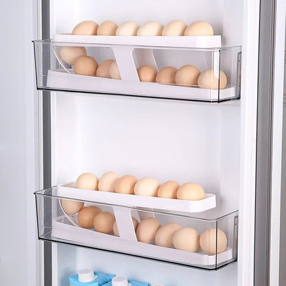 منظم بيض مزدوج الطبقات سعة 14 بيضة