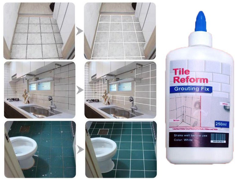 مالئ فراغات السيراميك | يعالج الشقوق ويمنع الحشرات ويمنح مظهر جمالي راقٍ