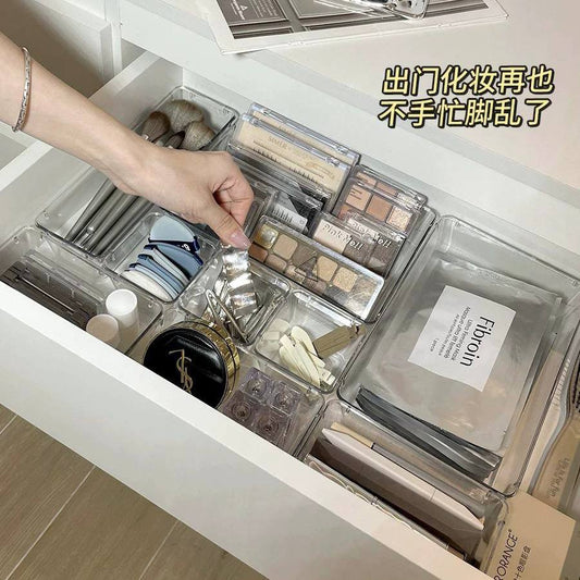 منظم أدراج أكريليك متعدد الاستخدام – حل مثالي لترتيب المطبخ والمكياج