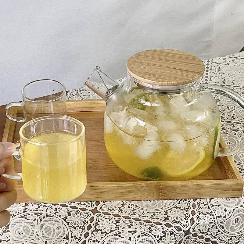 براد بايركس حراري 1 لتر بغطاء خشب واستانلس – بصفاية داخلية للأعشاب