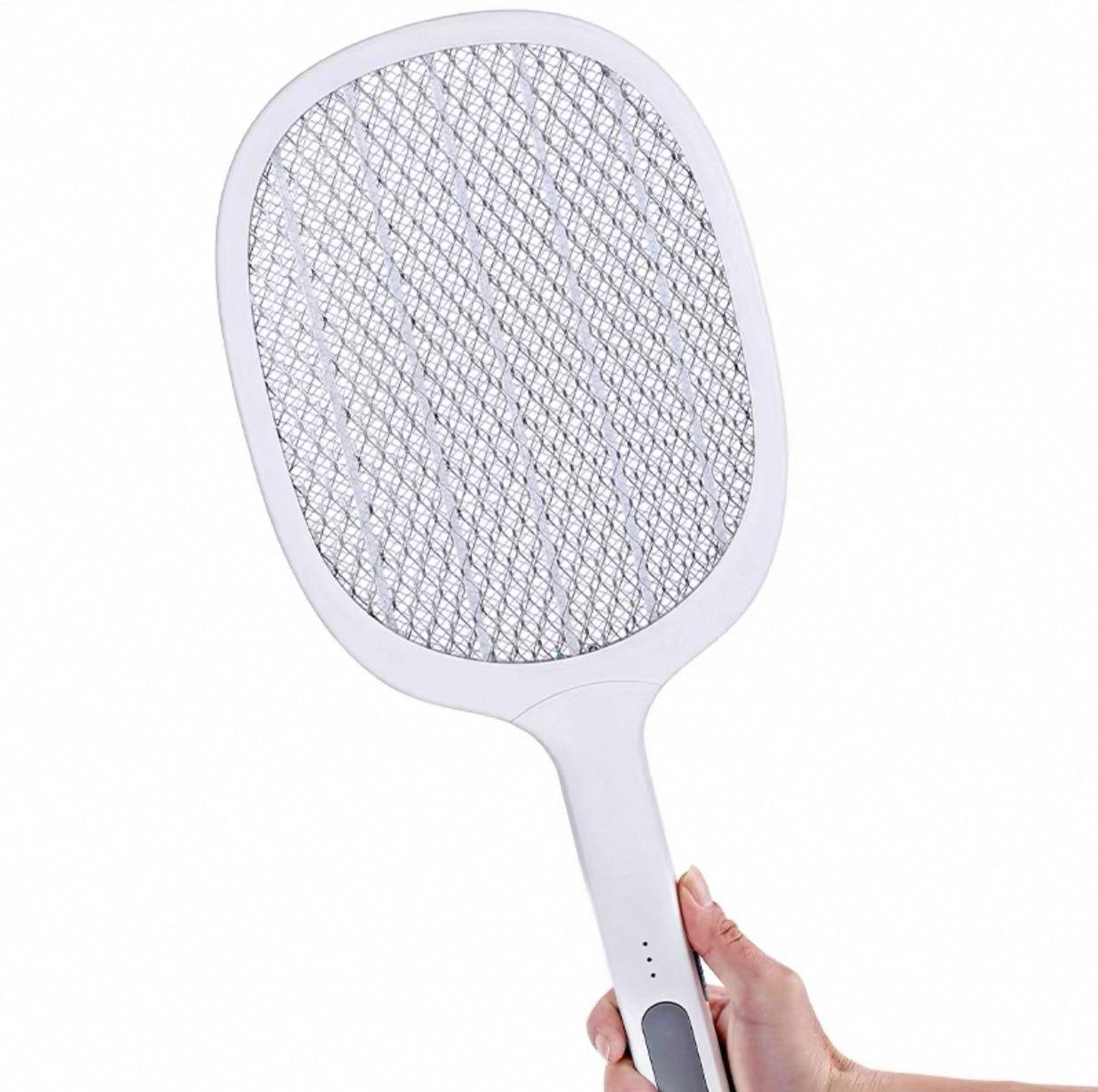 مضرب طارد الناموس الكهربائي 2×1 بجهد 3000 فولت مع مصباح LED