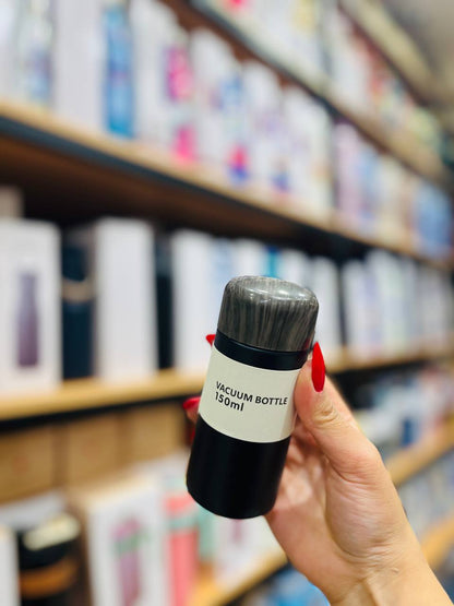 ترمس قهوة أنيق صغير الحجم بتصميم رخامي فاخر – 150 مل