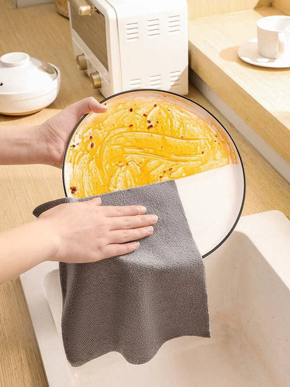 علبة فوط مطبخ 20 قطعة – خامة ممتازة قابلة للغسل وإعادة الاستخدام