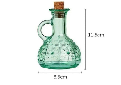 طقم زياتة زجاج 4 قطع محكم الغلق – خامة فاخرة مستوردة