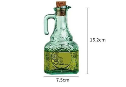 طقم زياتة زجاج 4 قطع محكم الغلق – خامة فاخرة مستوردة