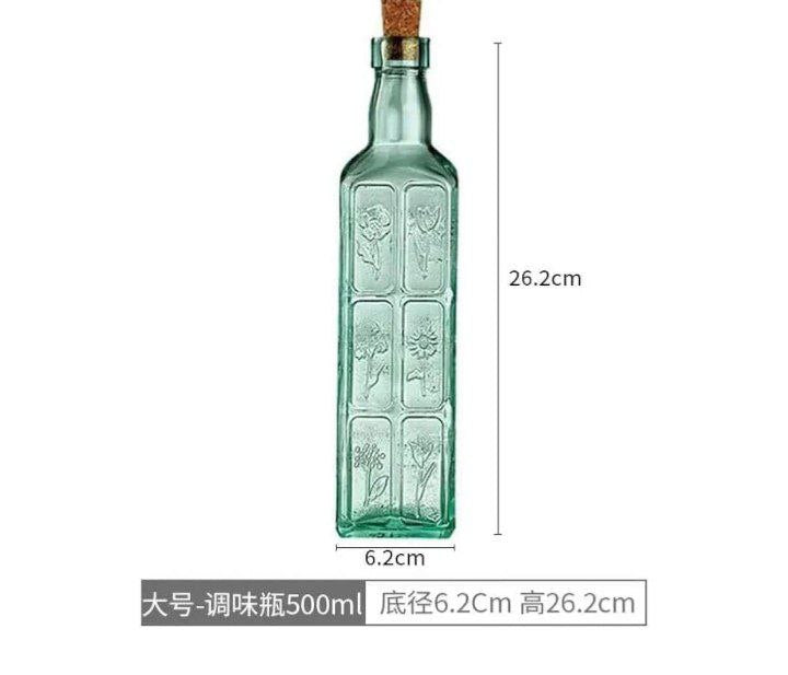 طقم زياتة زجاج 4 قطع محكم الغلق – خامة فاخرة مستوردة