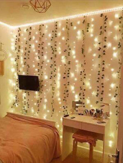 ستارة شلال زرع بإضاءة بيبي لايت – ديكور عصري 3 في 1 بتصميم فاخر من أوركيد