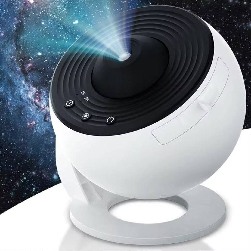 إضاءة مجرة النجوم – جهاز عرض النجوم مع رائد فضاء ومصباح ليلي متعدد الوظائف