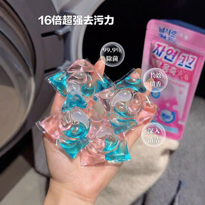 كبسولات غسيل 10X – قوة تنظيف مضاعفة لإزالة أصعب البقع من أول غسلة