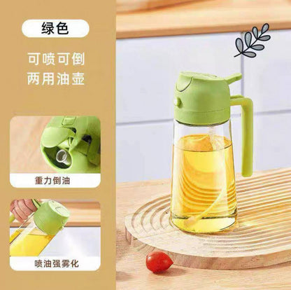 بخاخة الزيت جامبو 2×1 أصلية – زجاج متين ومتعدد الاستخدامات