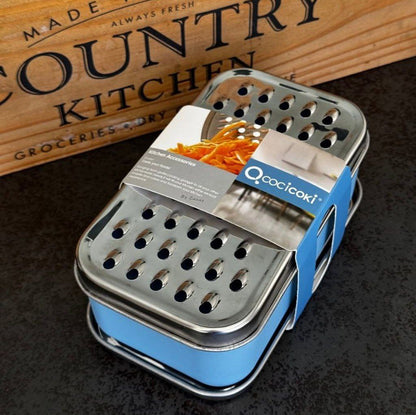 مبشرة كوكي كوكي Cocicoki 2×1 | مبشرة خضروات وفواكه بعلبة حفظ وغطاء