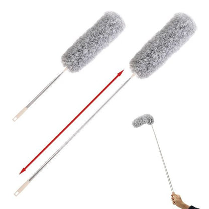 زعافة تنظيف قابلة للتمديد حتى 3 متر مع يد استانلس – لتنظيف الأماكن العالية والأسطح الصعبة