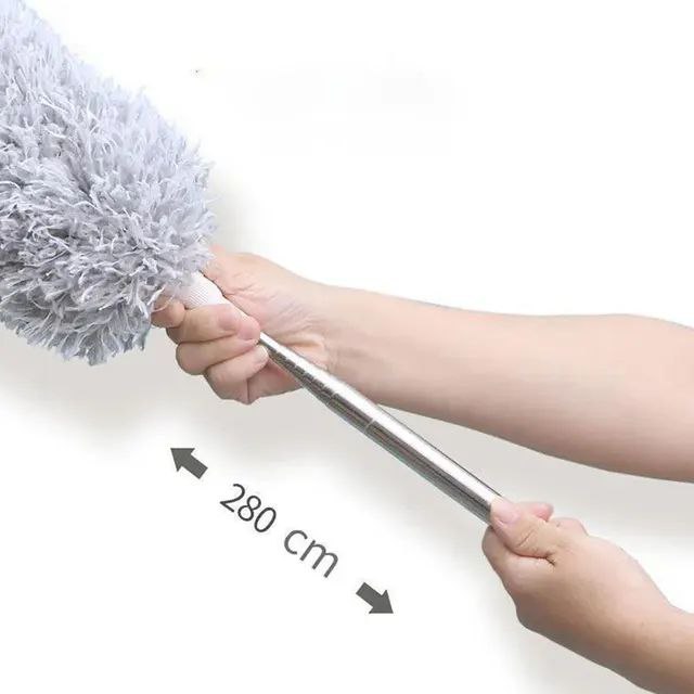 زعافة تنظيف قابلة للتمديد حتى 3 متر مع يد استانلس – لتنظيف الأماكن العالية والأسطح الصعبة