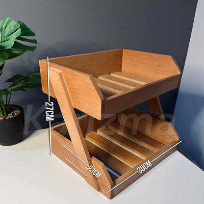 ستاند خشبي مفرغ متعدد الاستخدام – خامة خشب موسكي فاخر