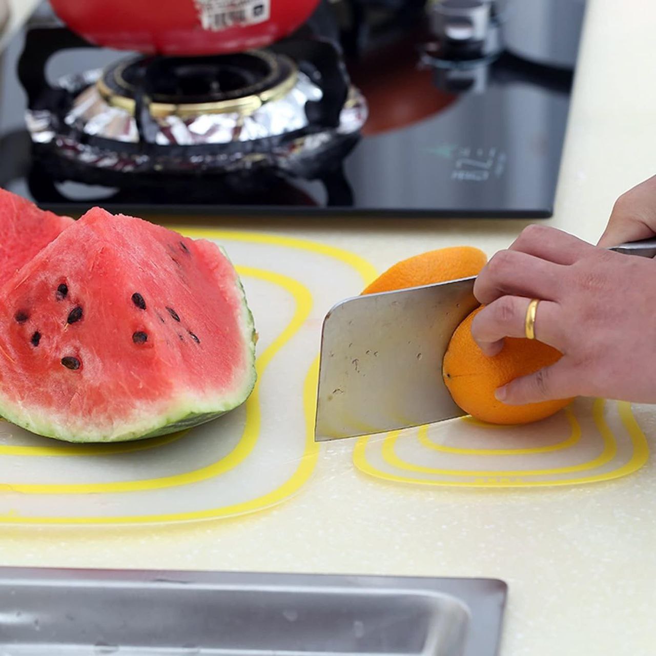 طقم أورمة سيليكون للمطبخ 4 قطع متين وسهل التنظيف