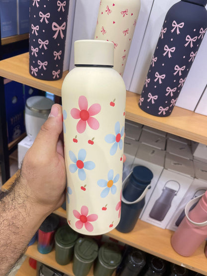 مج حراري ستانلس ستيل 304 أنيق للبنات – يحافظ على الحرارة 12 ساعة