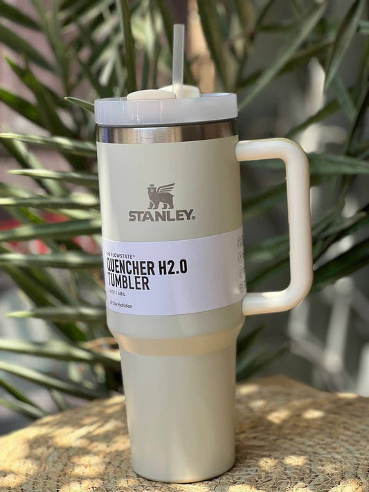 مج ستانلي الحراري الأصلي  ستانلس ستيل 304 – يحافظ على الحرارة والبرودة 12 ساعة 💪 تصميم أنيق عملي ضد التسريب